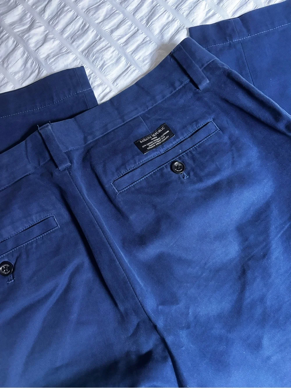 Banana Republic Emerson Chino Pants Men’s blue dress pants 32x30